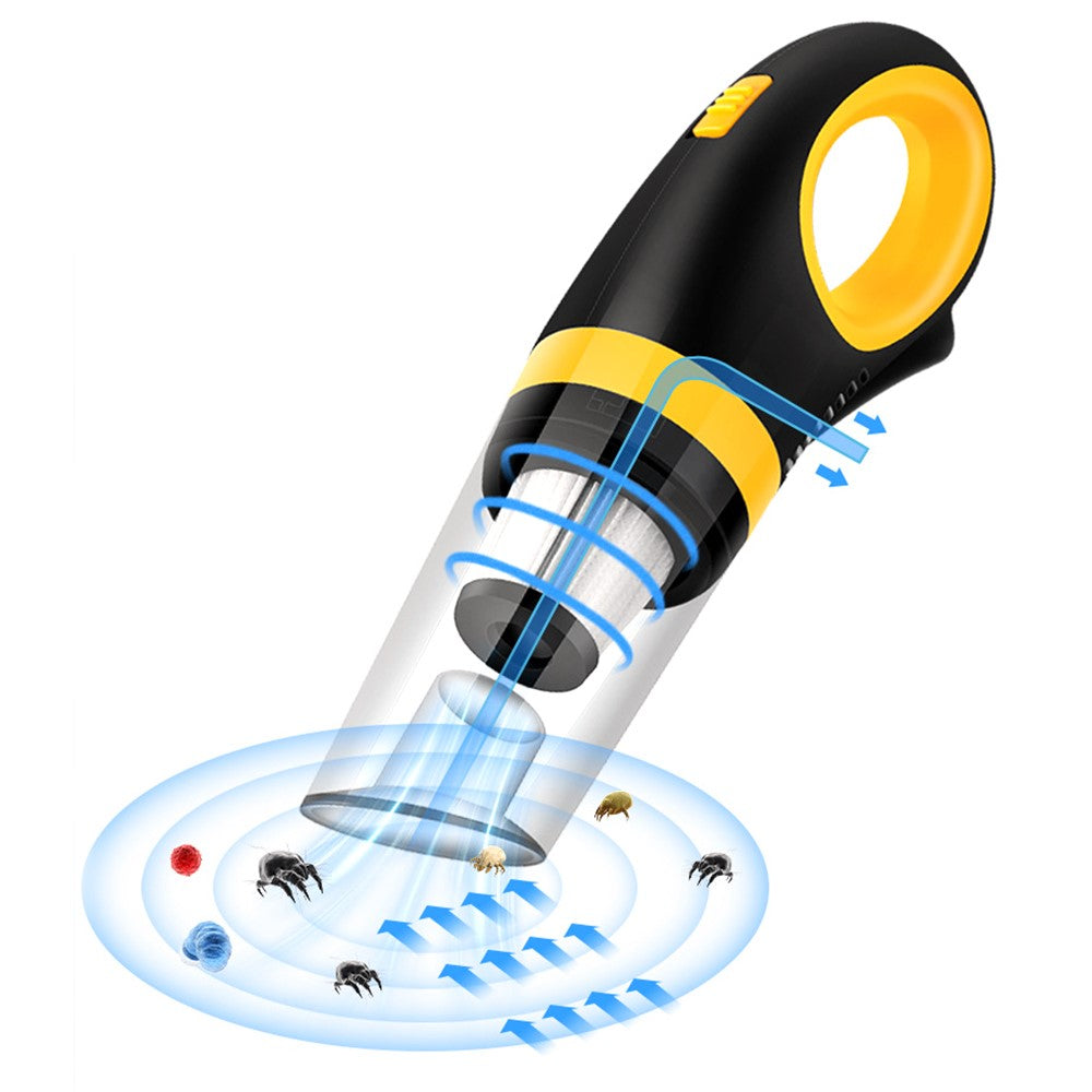 SUITU ST-6610C Car Home Vacuum Cleaner Wireless Rechargeable Wet / Dry Dual-use Handheld Vehicle Vacuum Cleaner