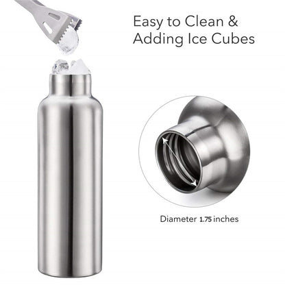 500ml Stainless Steel Water Bottle with Handle Outdoor Sports Insulated Cup (BPA Free, No FDA)