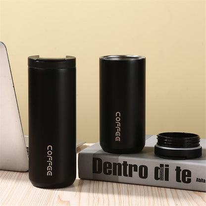 500ml 304 Stainless Steel Insulated Cup Car Office School Water Bottle (BPA-Free, No FDA Certification)