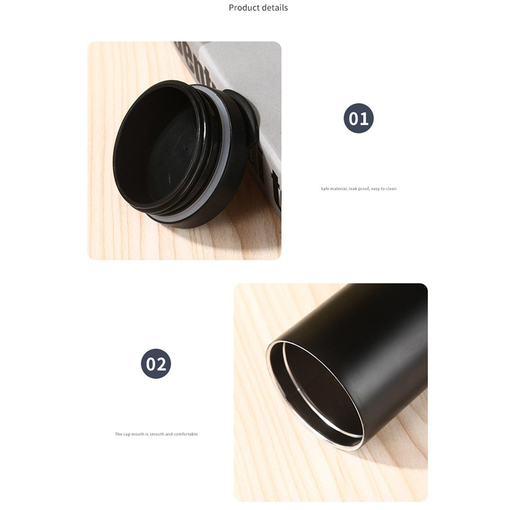 500ml 304 Stainless Steel Insulated Cup Car Office School Water Bottle (BPA-Free, No FDA Certification)