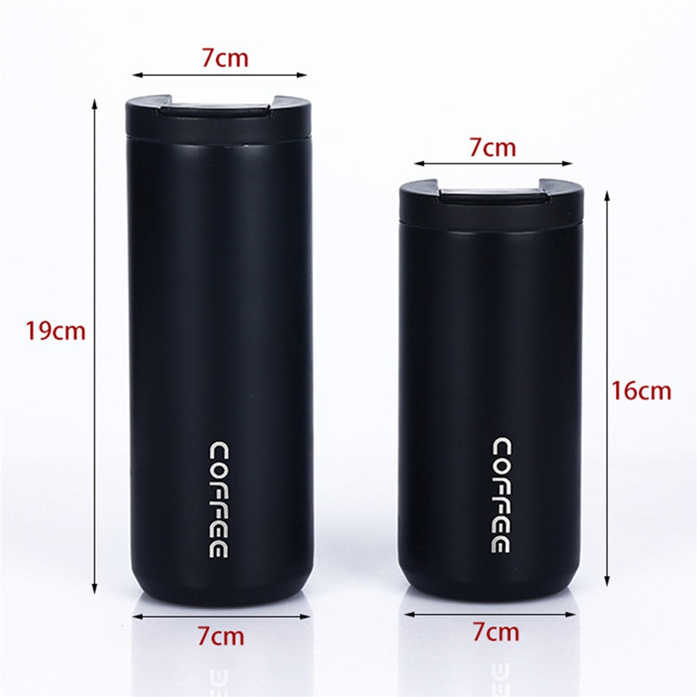 500ml 304 Stainless Steel Insulated Cup Car Office School Water Bottle (BPA-Free, No FDA Certification)