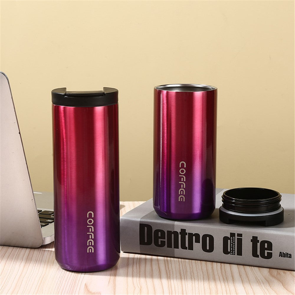 500ml 304 Stainless Steel Insulated Cup Car Office School Water Bottle (BPA-Free, No FDA Certification)