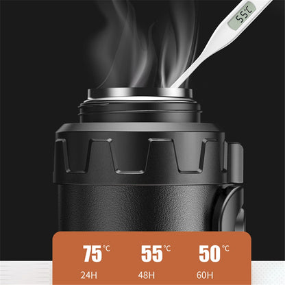 TEAHOO 1600ml 316 Stainless Steel Insulated Cup Outdoor Vacuum Water Bottle (BPA Free, No FDA)