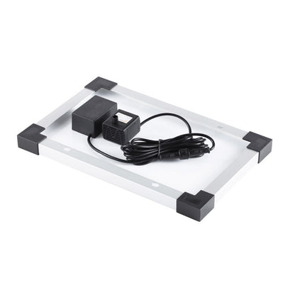 MEIERDE SF030 5W Stand Solar Fountain Outdoor Pool Water Feature Mini Fountain Solar Panel Bath Equipment for Garden Decoration