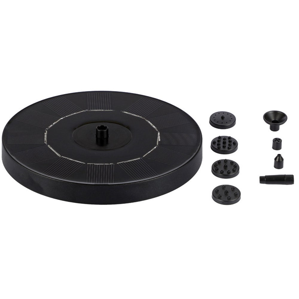 MEIERDE SF034 Circular Solar Fountain Outdoor Pool Floating Fountain Courtyard Brushless Submersible Pump for Garden Decoration