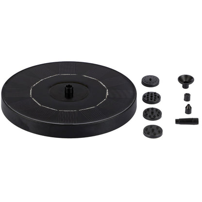MEIERDE SF034 Circular Solar Fountain Outdoor Pool Floating Fountain Courtyard Brushless Submersible Pump for Garden Decoration