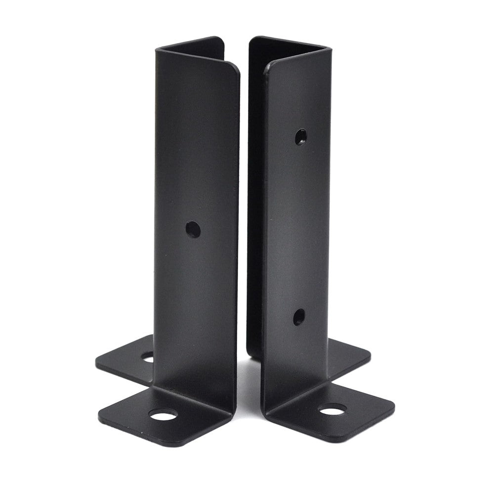 2Pcs Gazebo Bracket Kit Post Base Connector for Pergola Fence Patio Adjustable Metal Support
