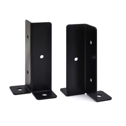2Pcs Gazebo Bracket Kit Post Base Connector for Pergola Fence Patio Adjustable Metal Support