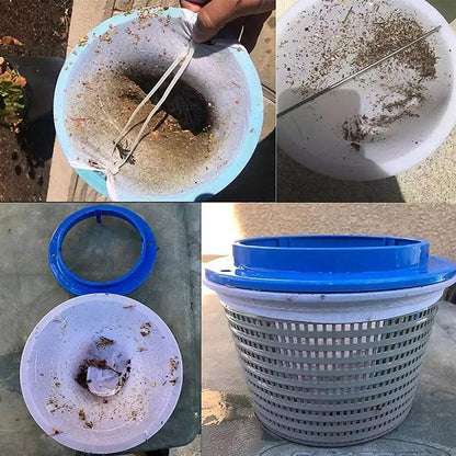 10Pcs Pool Skimmer Socks Nylon Filter Net Debris Bag Basket Liner for Swimming Pool