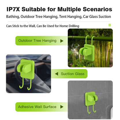 Portable Digital Display Camping Shower USB Rechargeable Outdoor Travel Shower Device