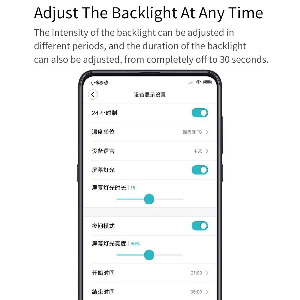 XIAOMI YOUPIN QingPing Bluetooth-compatible Temperature Humidity Detection Alarm Clock with Adjustable Backlit