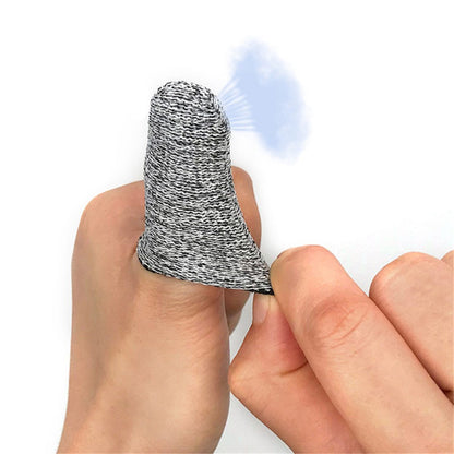 10Pcs Finger Cots 5-Level Cut Resistant Finger Protection Covers for Garden Picking Carving Kitchen Work