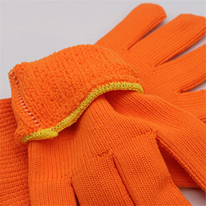 10 Pairs Thicken Knitted Gloves Terry Lining Breathable Labor Protection Gloves