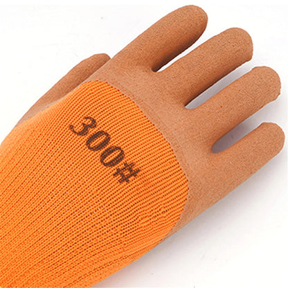 10 Pairs Winter Warm Thicken Knitted Gloves Terry Lining Labor Protection Gloves