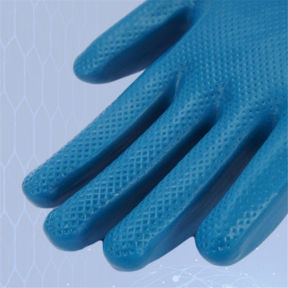 CHUANGSHI 12 Pairs Latex Safety Gloves Non-Slip Breathable Gloves for Industrial Work