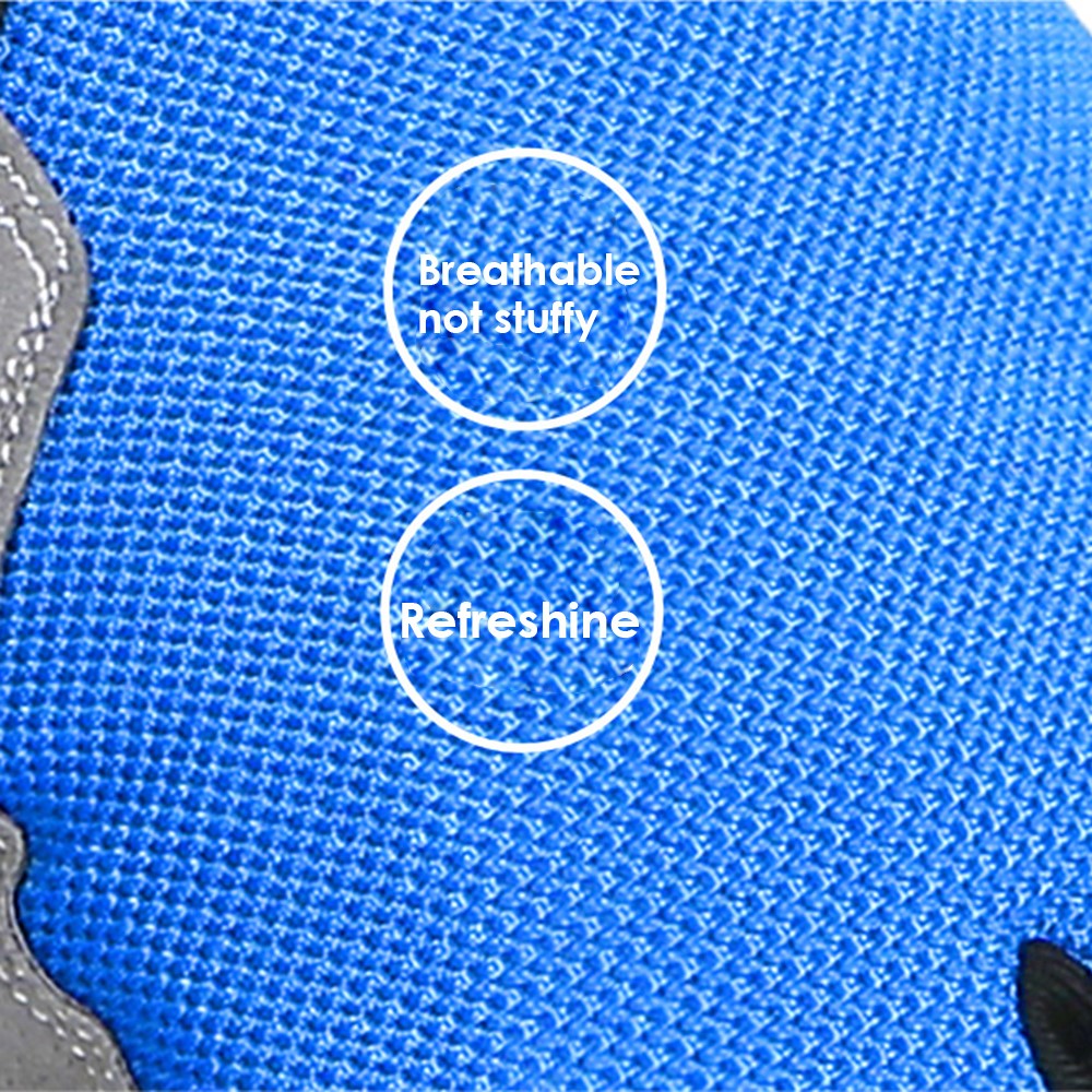 One Pair Half-Finger Gloves Mountain Bike Motorcycle Riding Off-Road Gloves