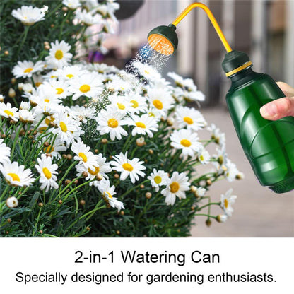 Long Spout Watering Can Squeeze Handle Thin Nozzle Bent Neck Plant Sprayer for Indoor Gardening / Houseplants