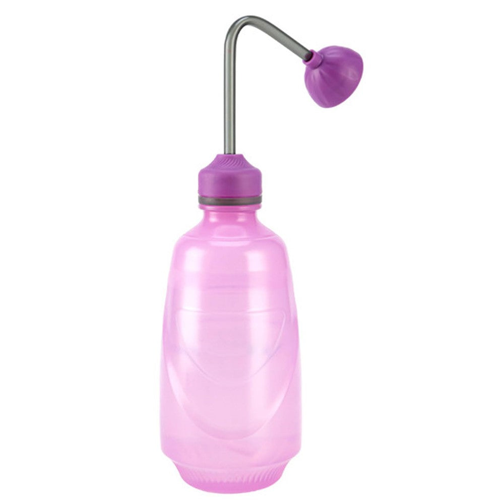 Long Spout Watering Can Squeeze Handle Thin Nozzle Bent Neck Plant Sprayer for Indoor Gardening / Houseplants