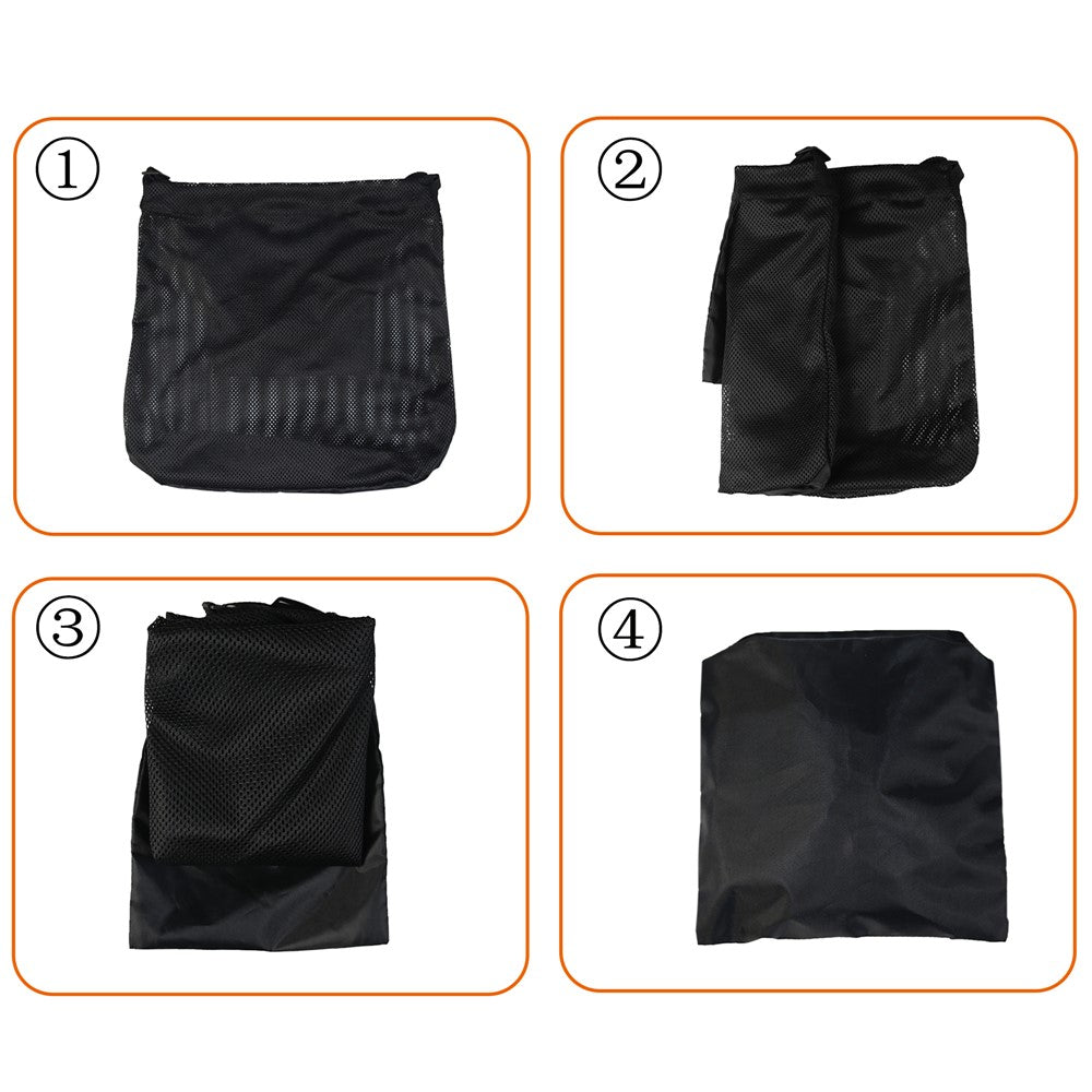 844801 Outdoor Gardening Oxford Cloth Breathable Mesh Mushroom Picking Storage Bag, 45x42cm