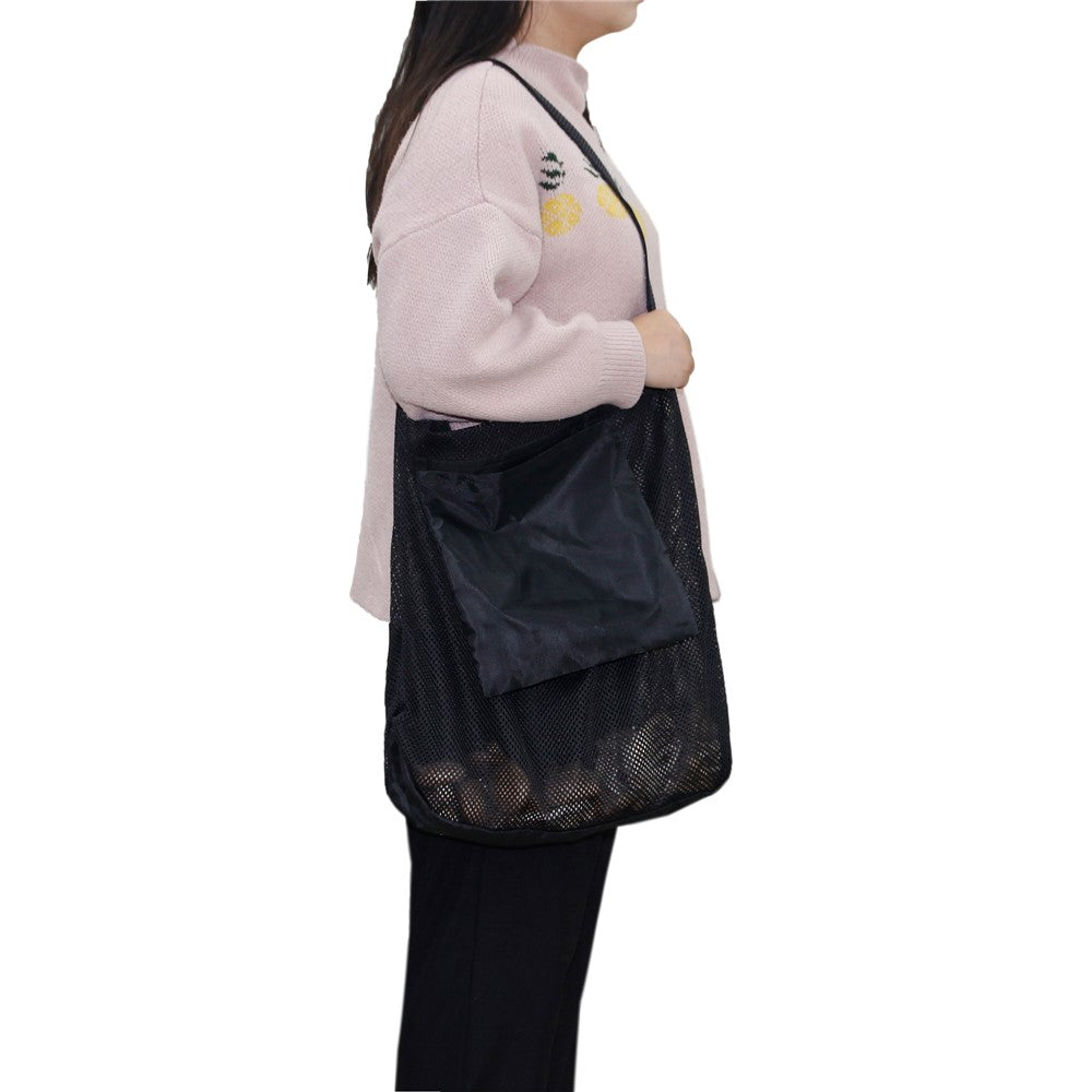 844801 Outdoor Gardening Oxford Cloth Breathable Mesh Mushroom Picking Storage Bag, 45x42cm