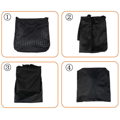 846403 Outdoor Mushroom Hunting Mesh Bag Fruit Picking Bag Harvest Bag, 45x42cm (No FDA)