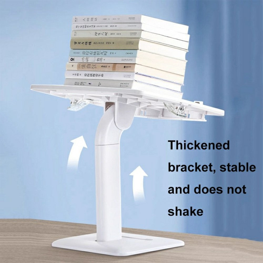Children Reading Book Stand Multifunctional Telescopic Adjustable Angle Desktop Floor ABS Reading Rack