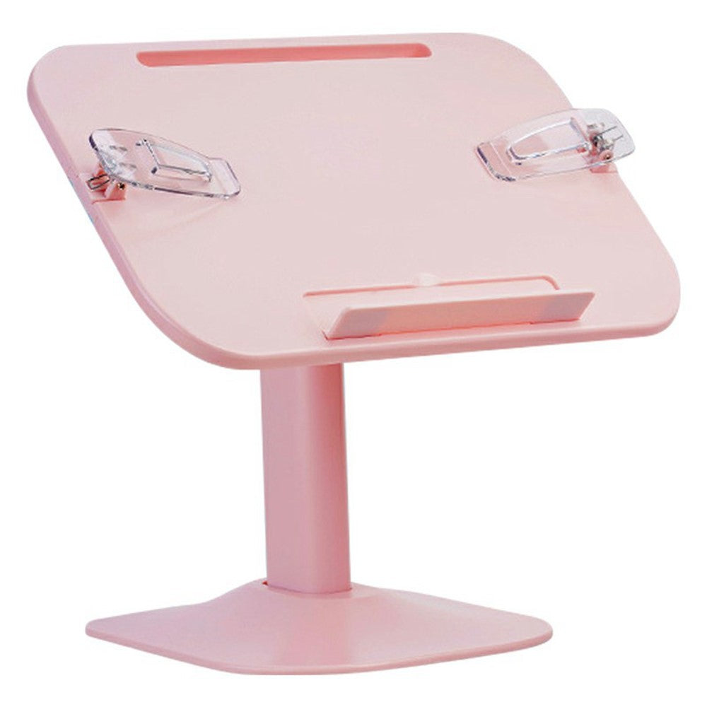 Children Reading Book Stand Multifunctional Telescopic Adjustable Angle Desktop Floor ABS Reading Rack