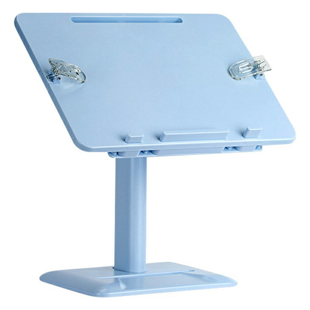 Upgraded Children Reading Book Holder Stand Telescopic Adjustable Angle Desktop Floor ABS Reading Rack