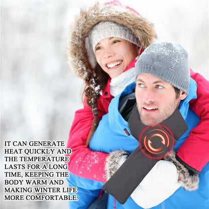 HOUKEA HKA06-A010-1-MX1 Heating Scarf Winter Neck Protector Hot Compress Neck Cover Anti-Freezing Warm Heat Scarf