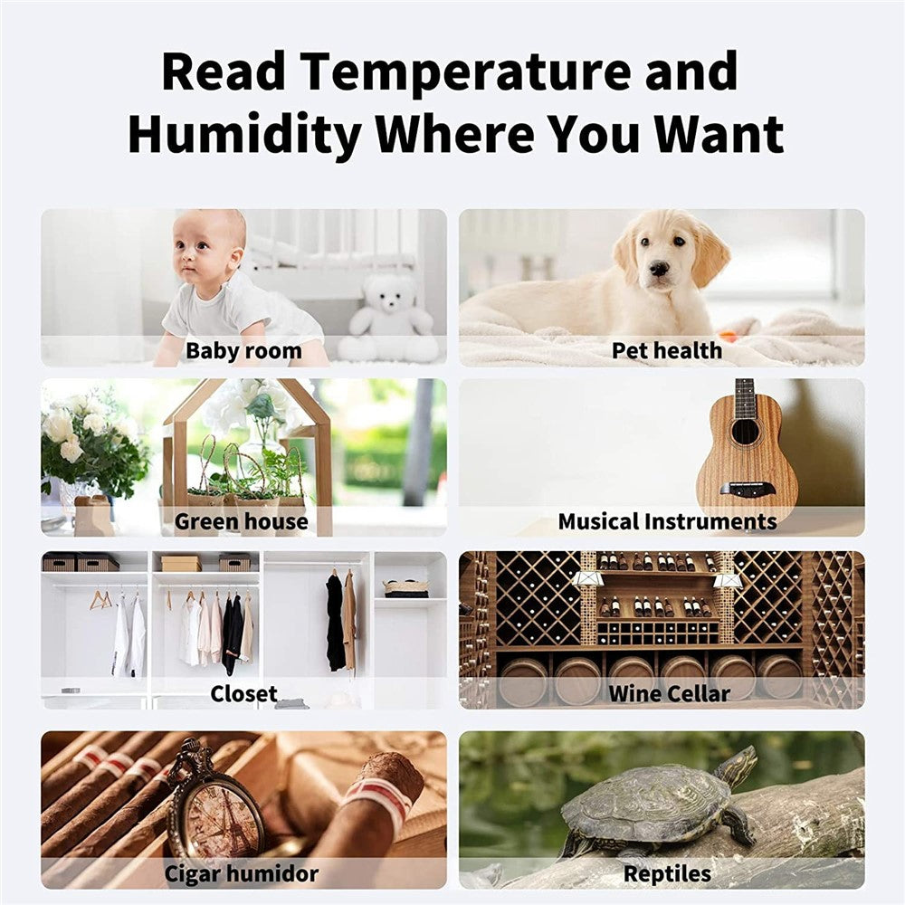 E0828 Smile Face Digital Alarm Clock Multi-Function Household Thermometer Hygrometer (No Backlit)