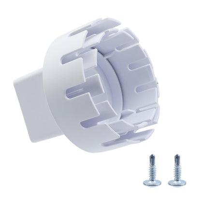 2x3 Inch Drain Pipe Draining Rain Gutter PVC Drain Connector Downspout Adapter