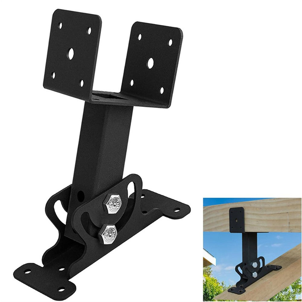Heavy-Duty Adjustable Roof Mount Bracket for Pergola and Patio Canopy Support