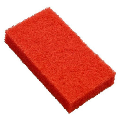Teppanyaki Griddle Barbecue Grill Pan Cleaning Brush Scrubber Pad with Stainless Steel Handle