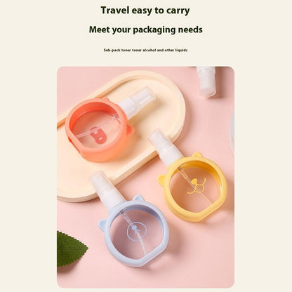 Perfume Travel Refillable Bottle Cartoon Mini Spray Bottle Alcohol Refill Mist Sprayer