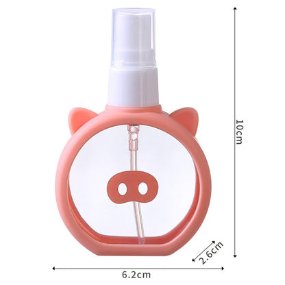 Perfume Travel Refillable Bottle Cartoon Mini Spray Bottle Alcohol Refill Mist Sprayer