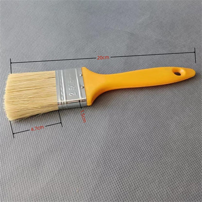 2 Inch Bristle Brush No Shed Plastic Handle Paint Glue Brush For Art  /  Home Improvement  /  Crafts