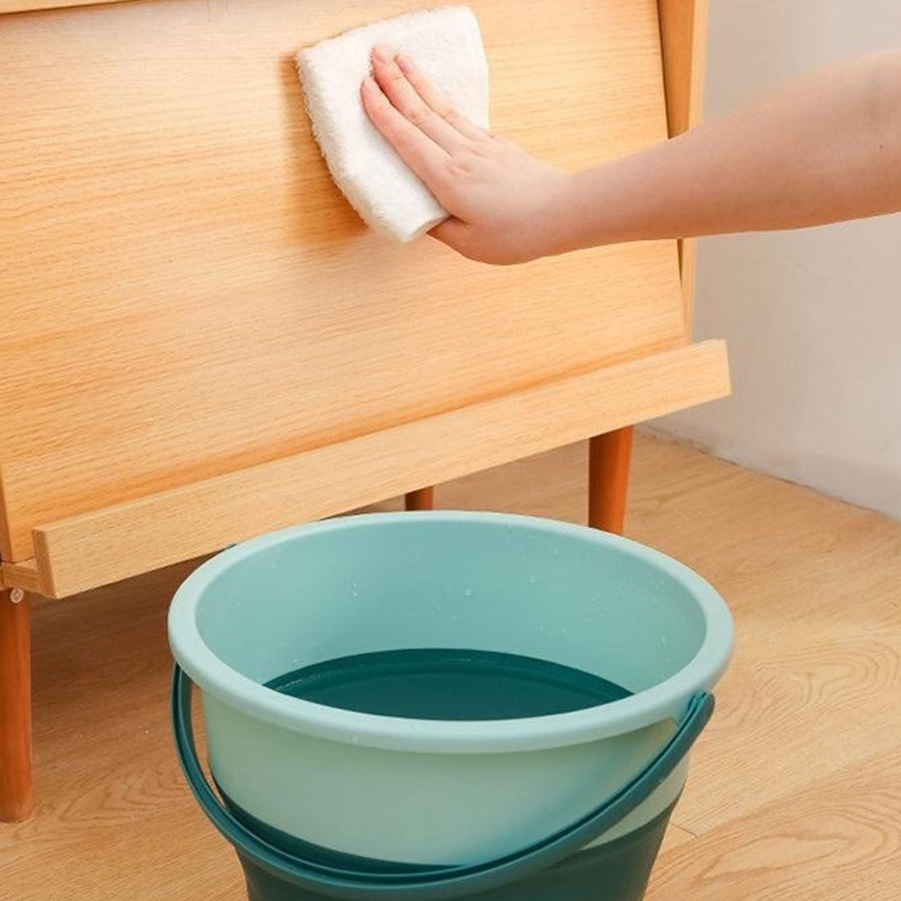 Foldable Water Bucket 5L Portable Thickened Plastic Collapsible Container for Outdoor  /  Home Use