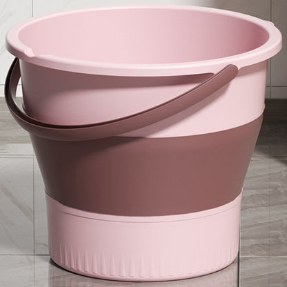 Foldable Water Bucket 5L Portable Thickened Plastic Collapsible Container for Outdoor  /  Home Use