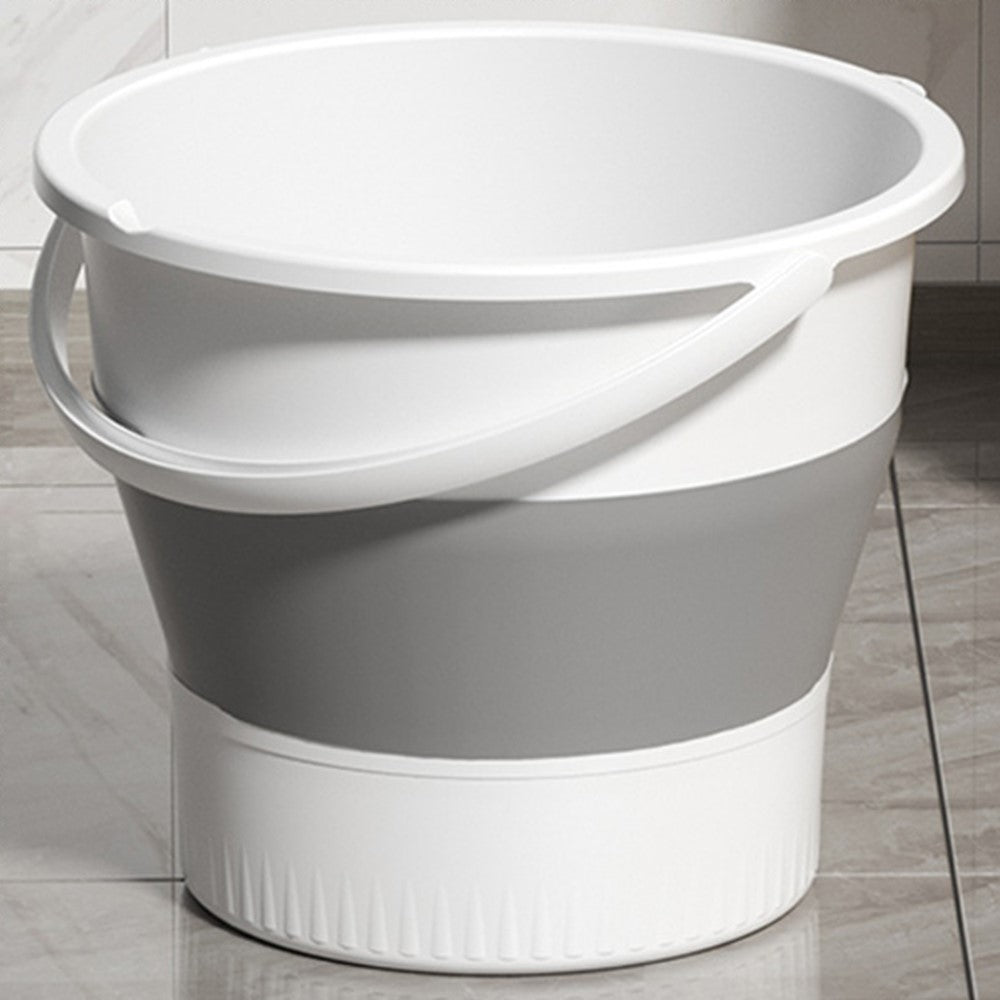 Foldable Water Bucket 5L Portable Thickened Plastic Collapsible Container for Outdoor  /  Home Use