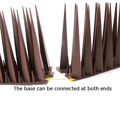 4Pcs Garden Anti-Climbing Spikes Birds Cats Repellent Wall Fence Protection Device