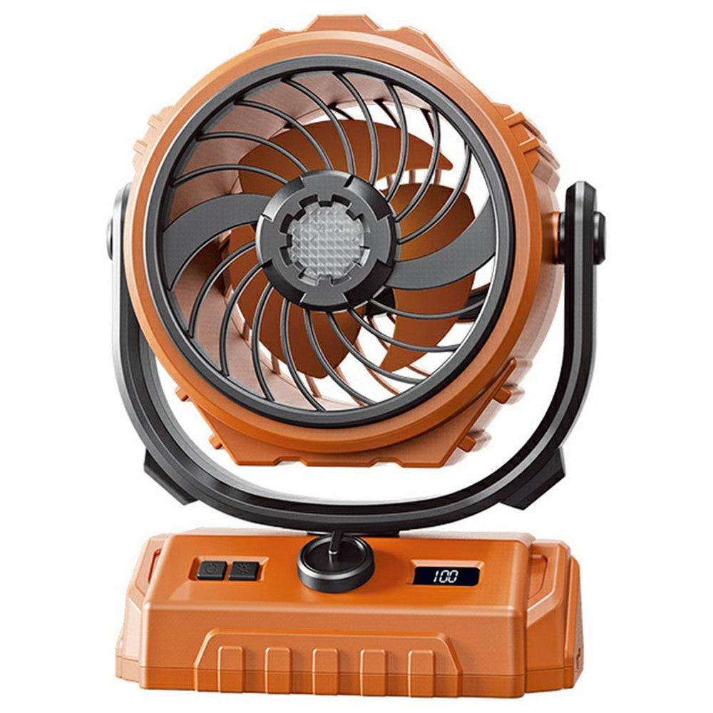 Outdoor Camping Fan 100 Speed 3 in 1 Hanging Fan with LED Light / Power Bank Function (CE Certificated)
