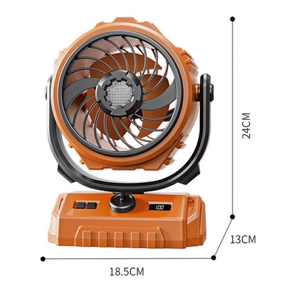 Outdoor Camping Fan 100 Speed 3 in 1 Hanging Fan with LED Light / Power Bank Function (CE Certificated)