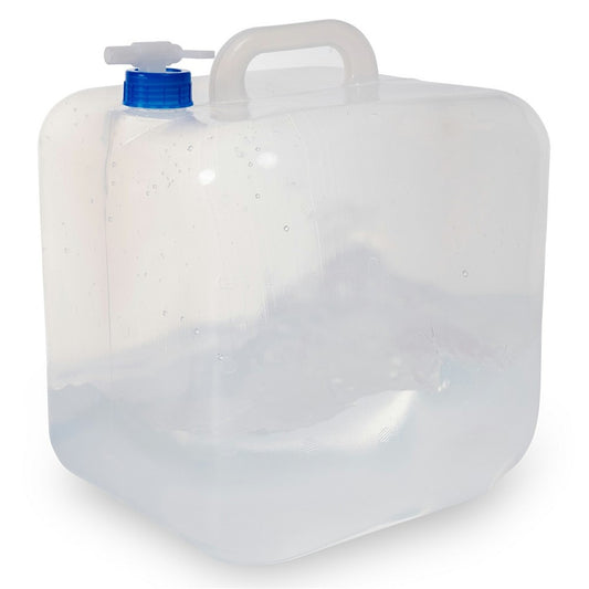 20L Collapsible Water Container with Tap Portable LDPE Water Bag for Emergency / Camping (BPA Free, with FDA)
