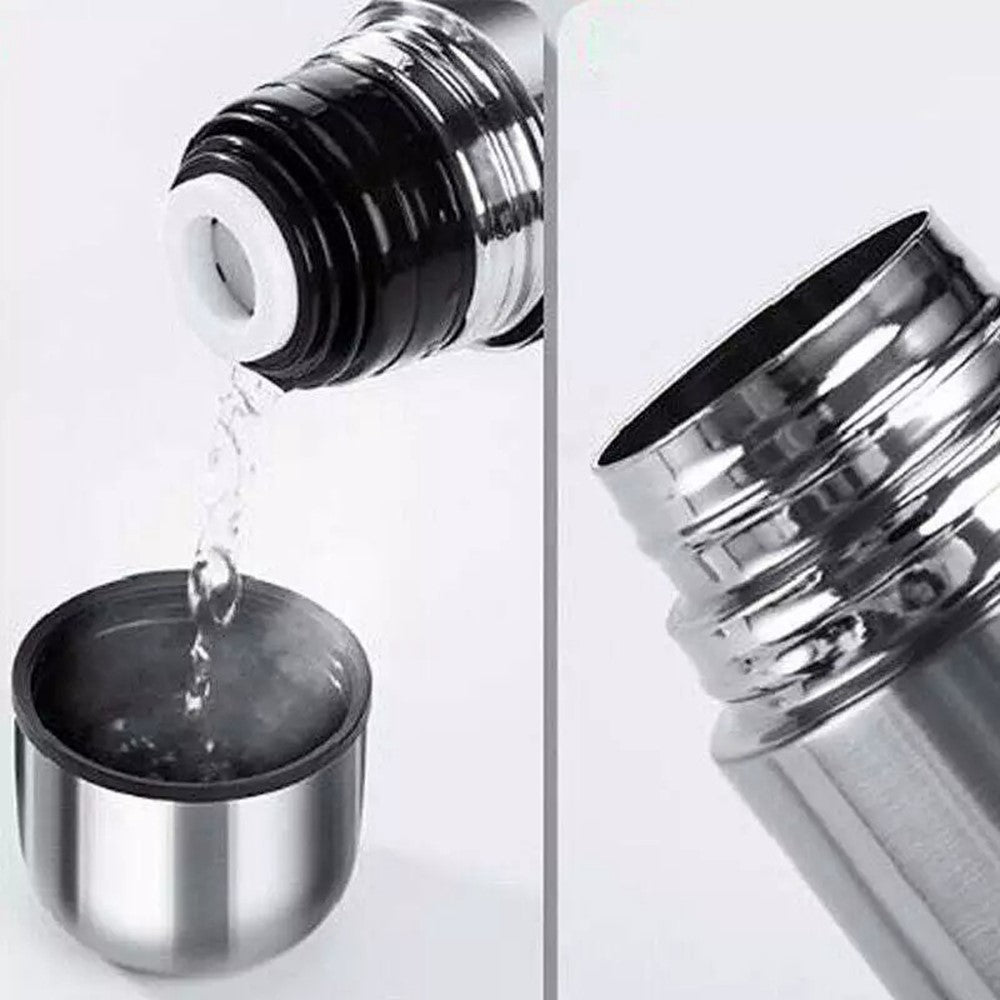750ml Stainless Steel Vacuum Insulated Kettle Thermal Water Bottle for Travel Outdoor (BPA Free, No FDA)