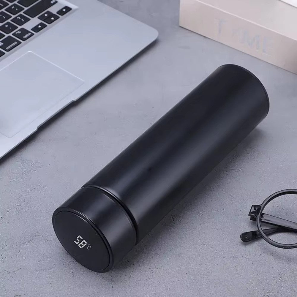 500ML Smart Temperature Display Water Bottle Double Wall Vacuum Insulated Cup Stainless Steel