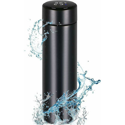 500ML Smart Temperature Display Water Bottle Double Wall Vacuum Insulated Cup Stainless Steel