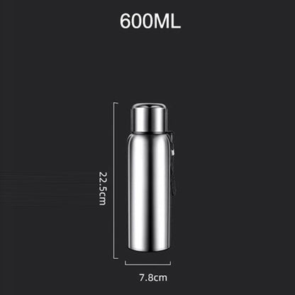 600ml 304 Stainless Steel Tea Infuser Cup Vacuum Insulated Water Bottle for Travel Outdoor (BPA Free, No FDA)