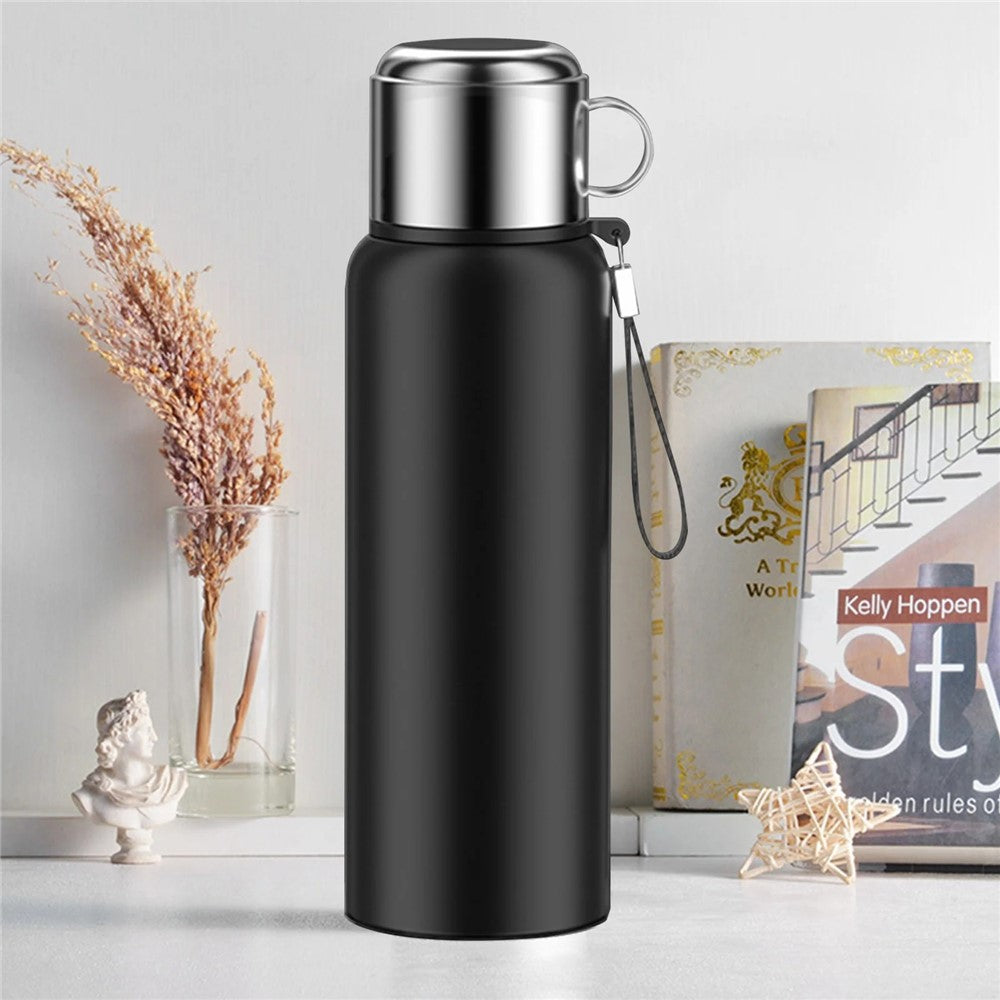 800ml 304 Stainless Steel Tea Infuser Cup Vacuum Insulated Water Bottle for Travel Outdoor (BPA Free, No FDA)