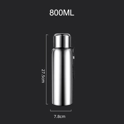 800ml 304 Stainless Steel Tea Infuser Cup Vacuum Insulated Water Bottle for Travel Outdoor (BPA Free, No FDA)