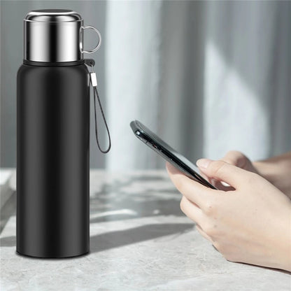 800ml 304 Stainless Steel Tea Infuser Cup Vacuum Insulated Water Bottle for Travel Outdoor (BPA Free, No FDA)
